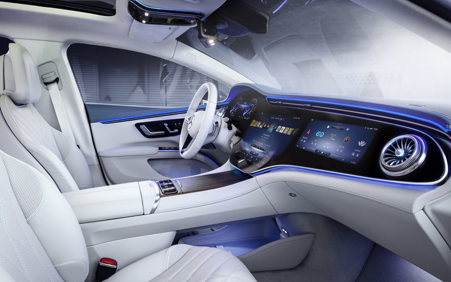 Mercedes EQS – Erster Blick auf Interieur